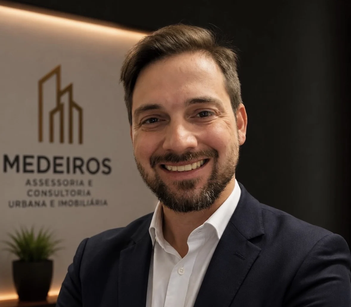 Danilo Medeiros em seu ambiente de trabalho